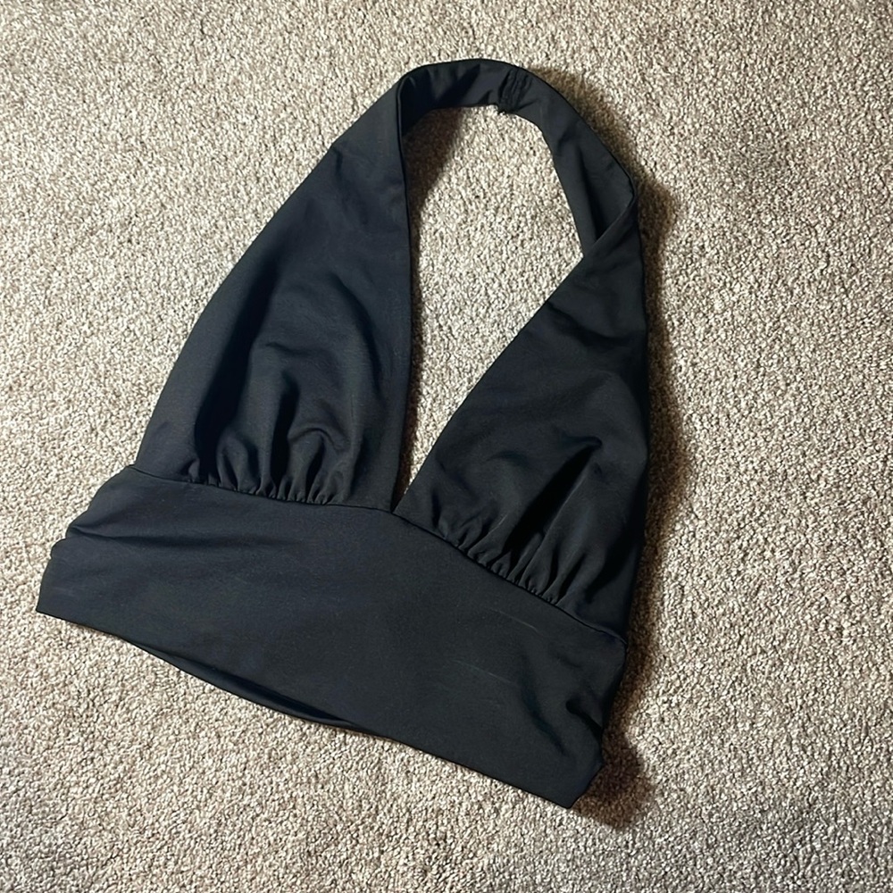 Black tank top